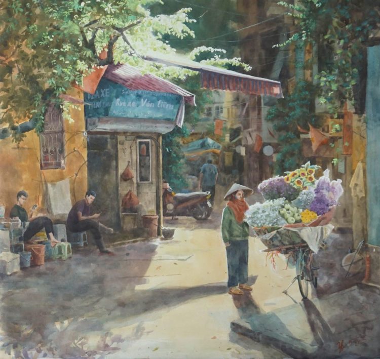 Tranh Chờ Khách